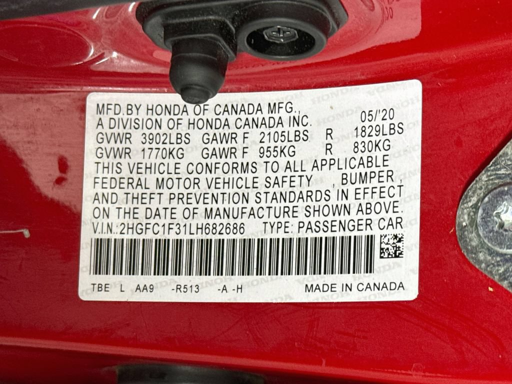 Used 2020 Honda Civic EX image 31