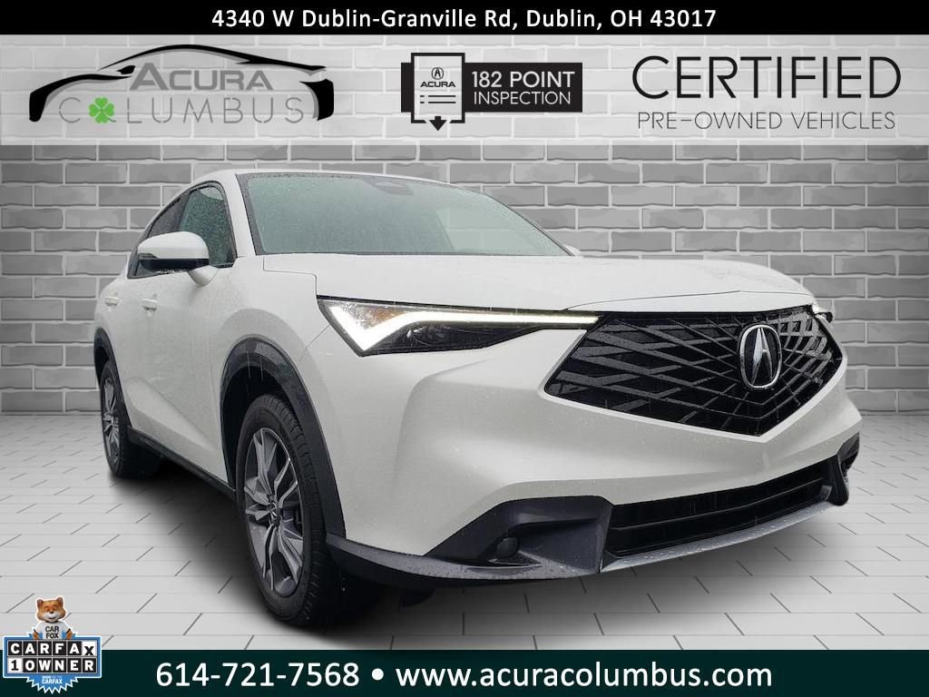 Certified 2025 Acura ADX AWD