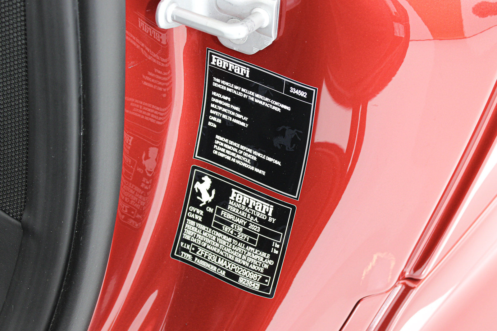 Certified 2023 Ferrari F8 Tributo RWD image 63
