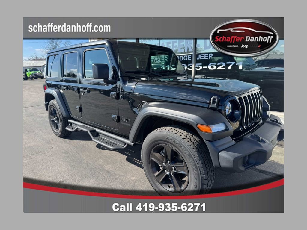 Used 2021 Jeep Wrangler Unlimited Sport image 1