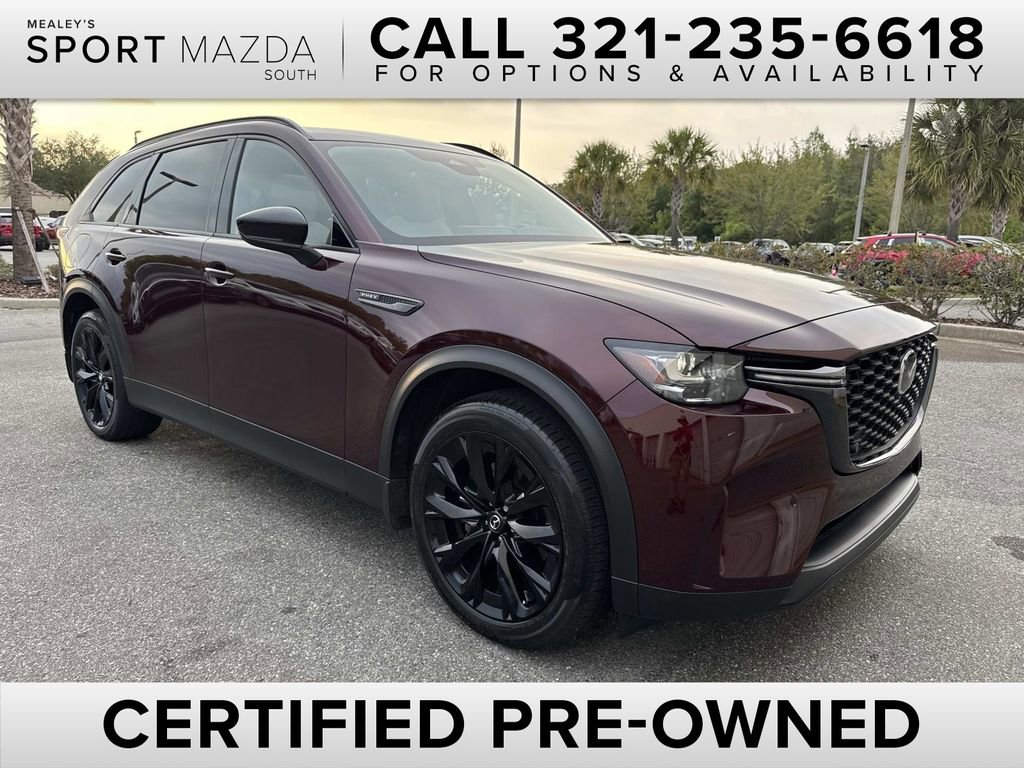 Certified 2025 MAZDA CX-90 Plug-In Hybrid w/Premium Sport