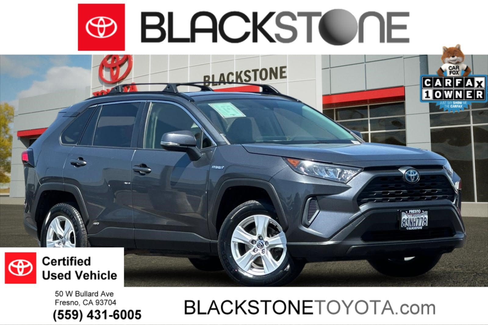 Certified 2020 Toyota RAV4 LE