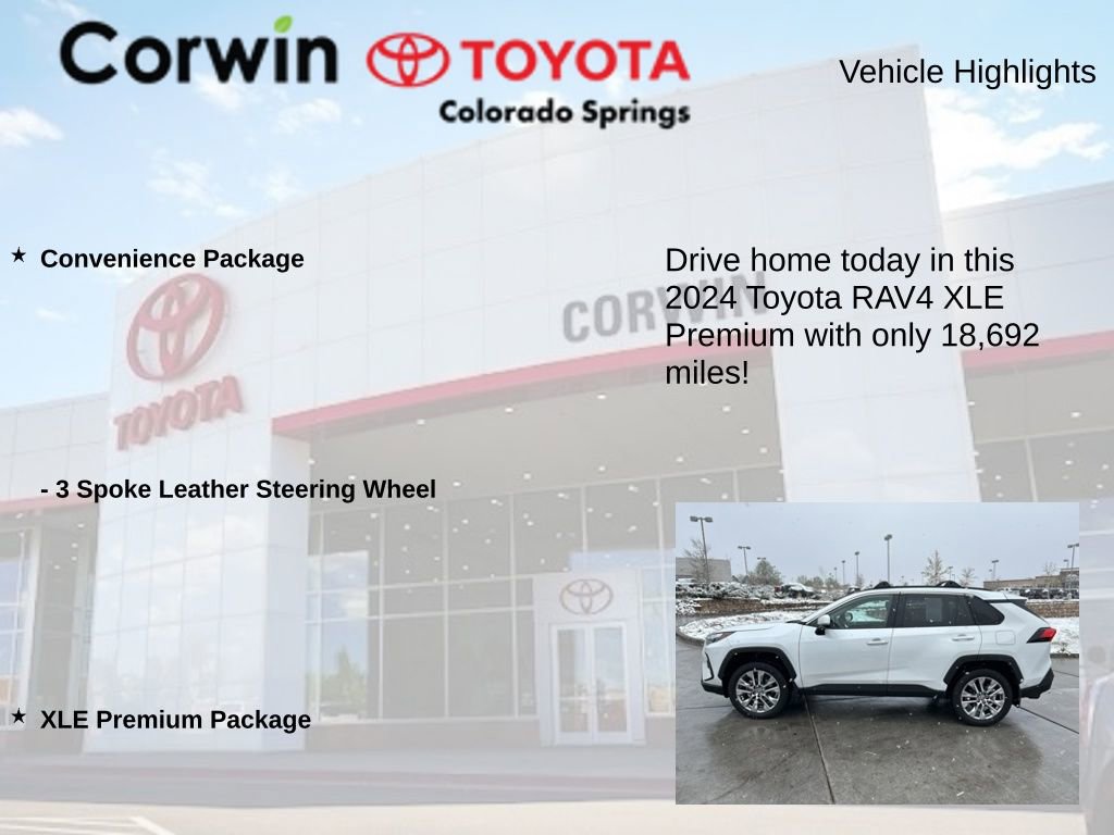 Used 2024 Toyota RAV4 XLE Premium AWD/4WD image 7