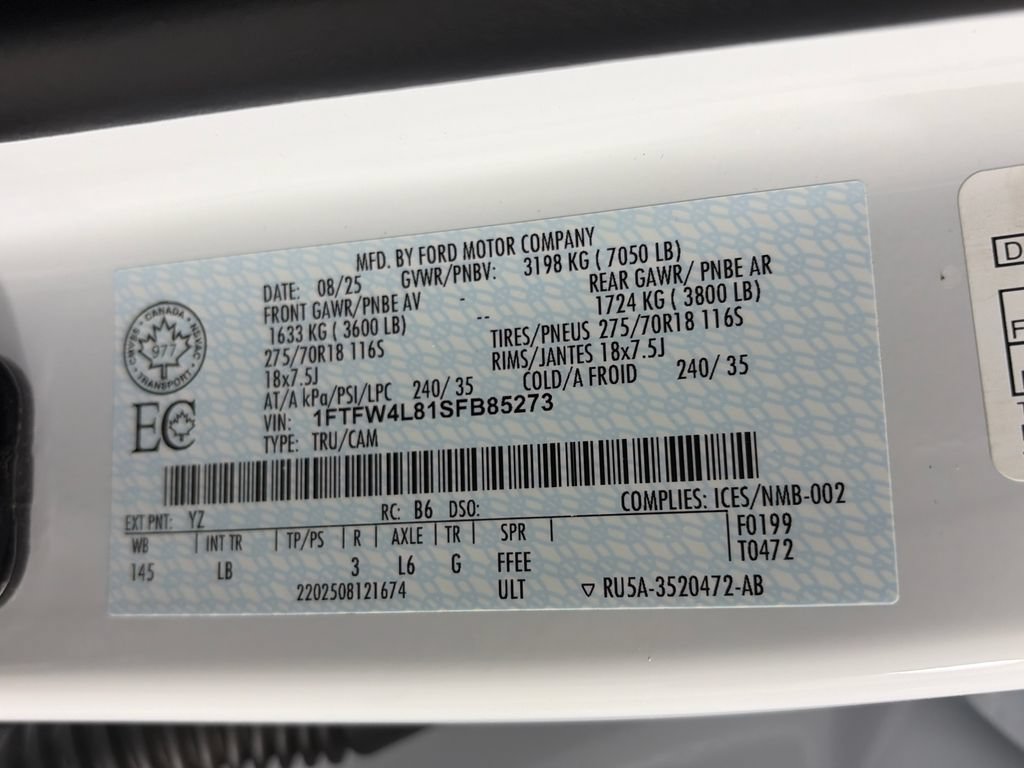 Certified 2025 Ford F150 Tremor AWD/4WD image 9
