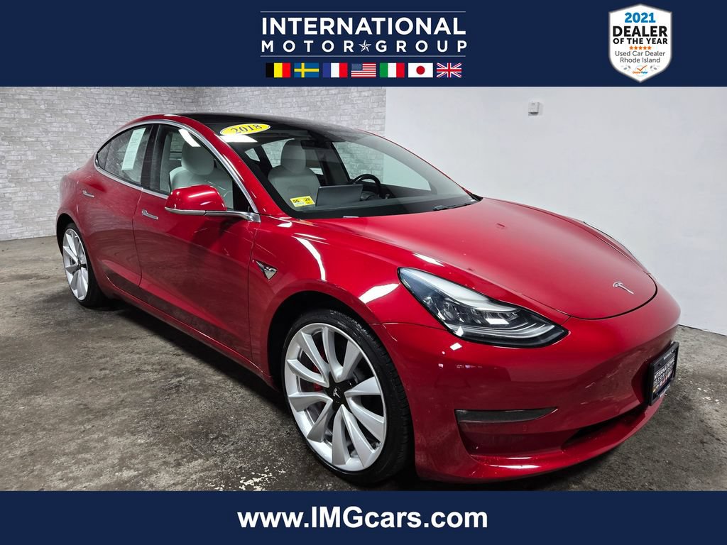 Used 2018 Tesla Model 3 Performance AWD/4WD image 1