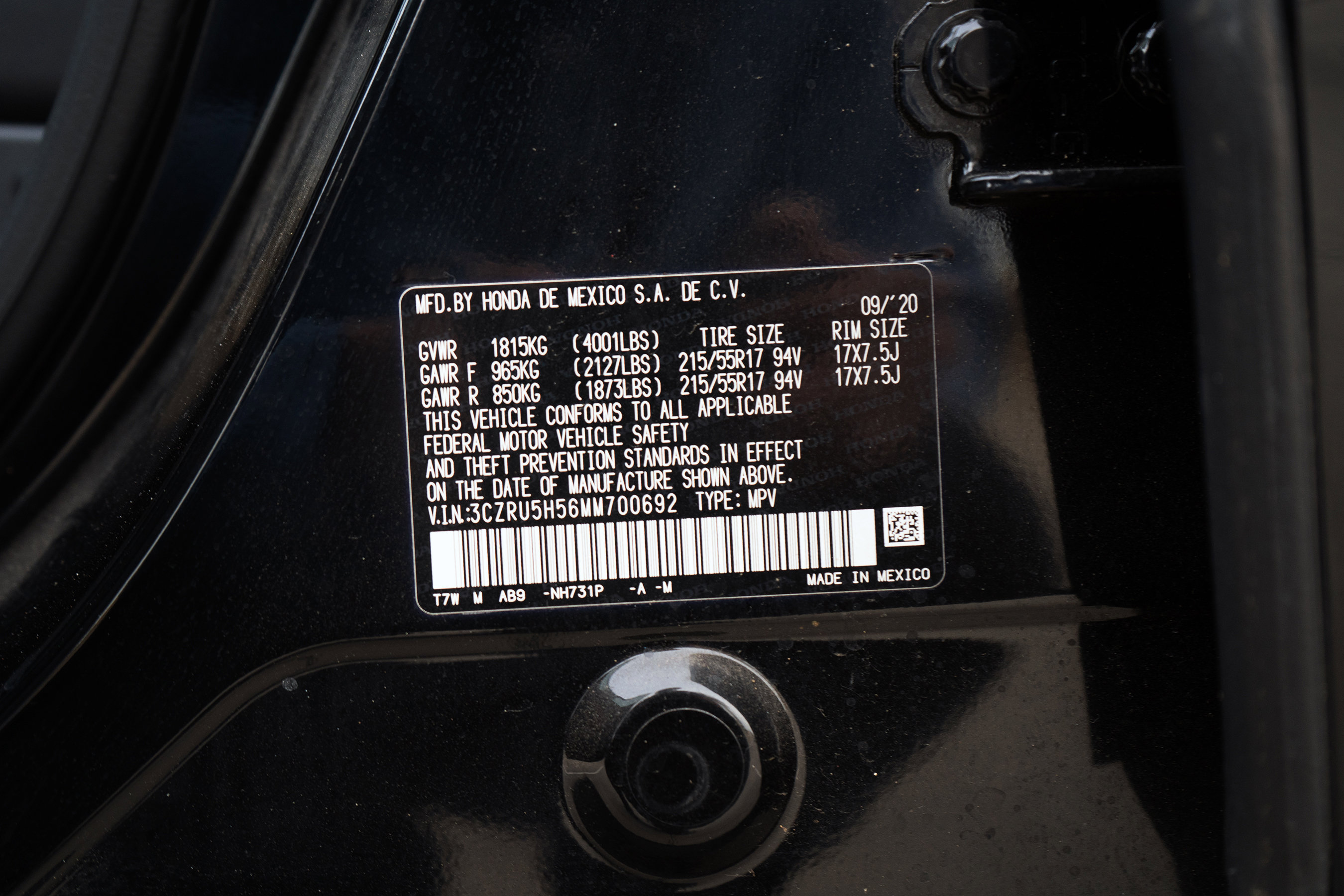 Used 2021 Honda HR-V EX image 43