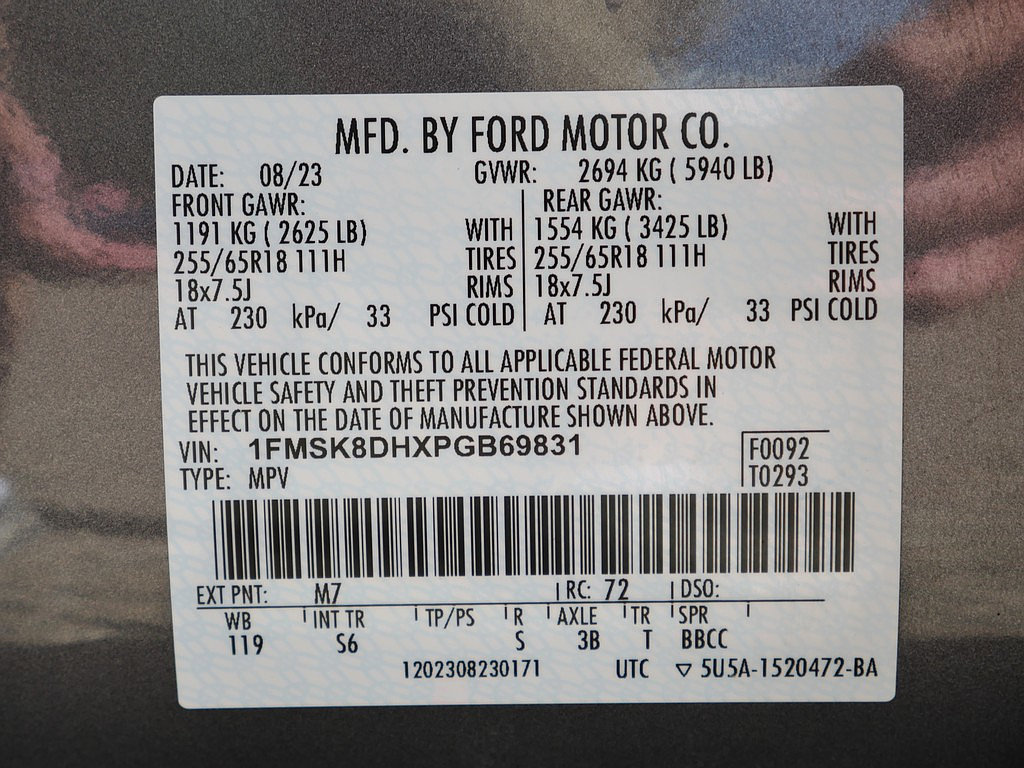 Used 2023 Ford Explorer XLT w/ Equipment Group 202A AWD/4WD image 63