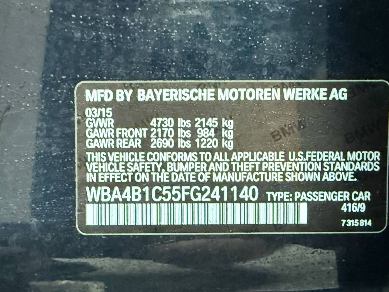 Used 2015 BMW 435i Gran Coupe RWD image 19