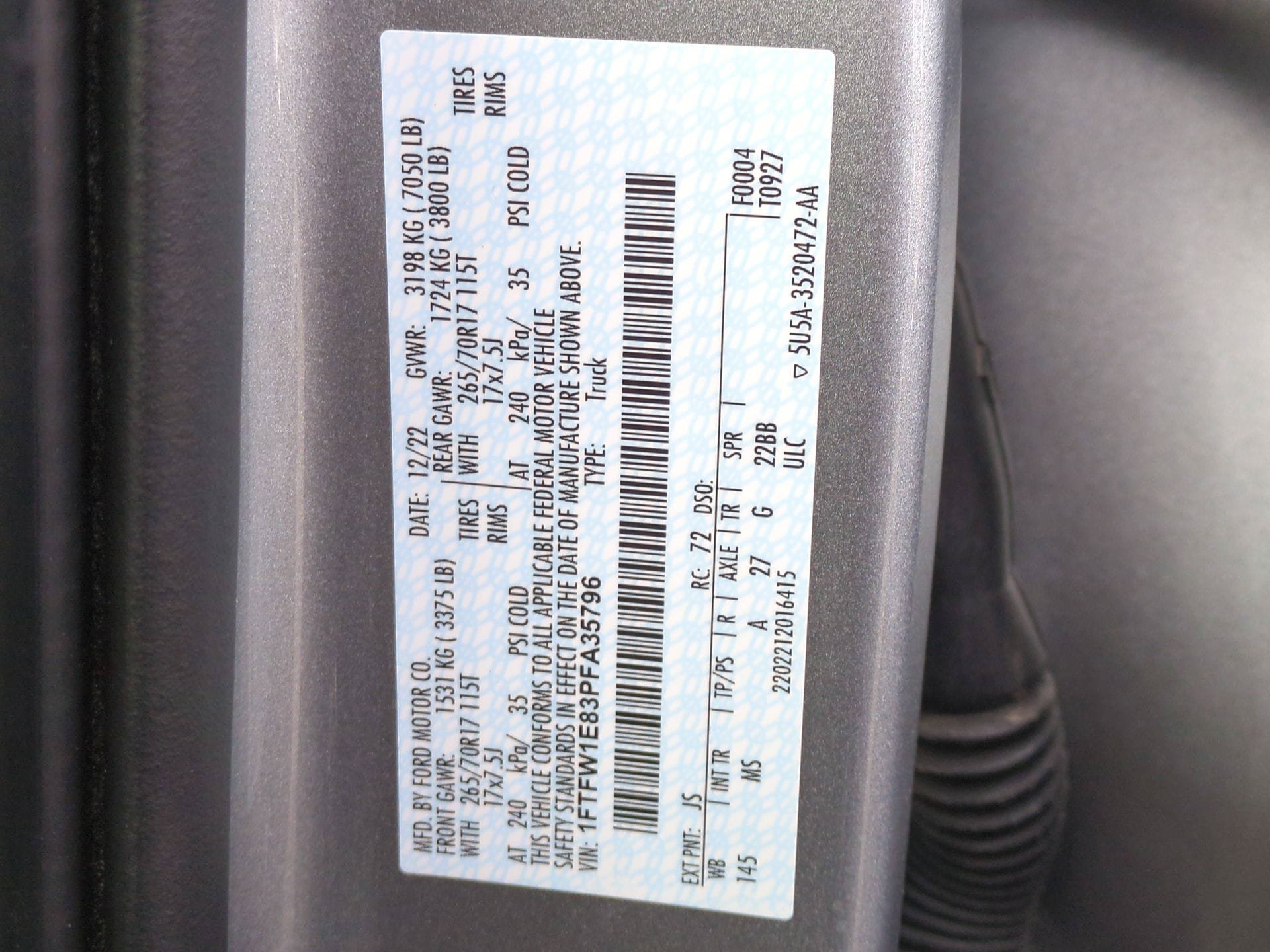 Used 2023 Ford F150 XLT AWD/4WD image 85