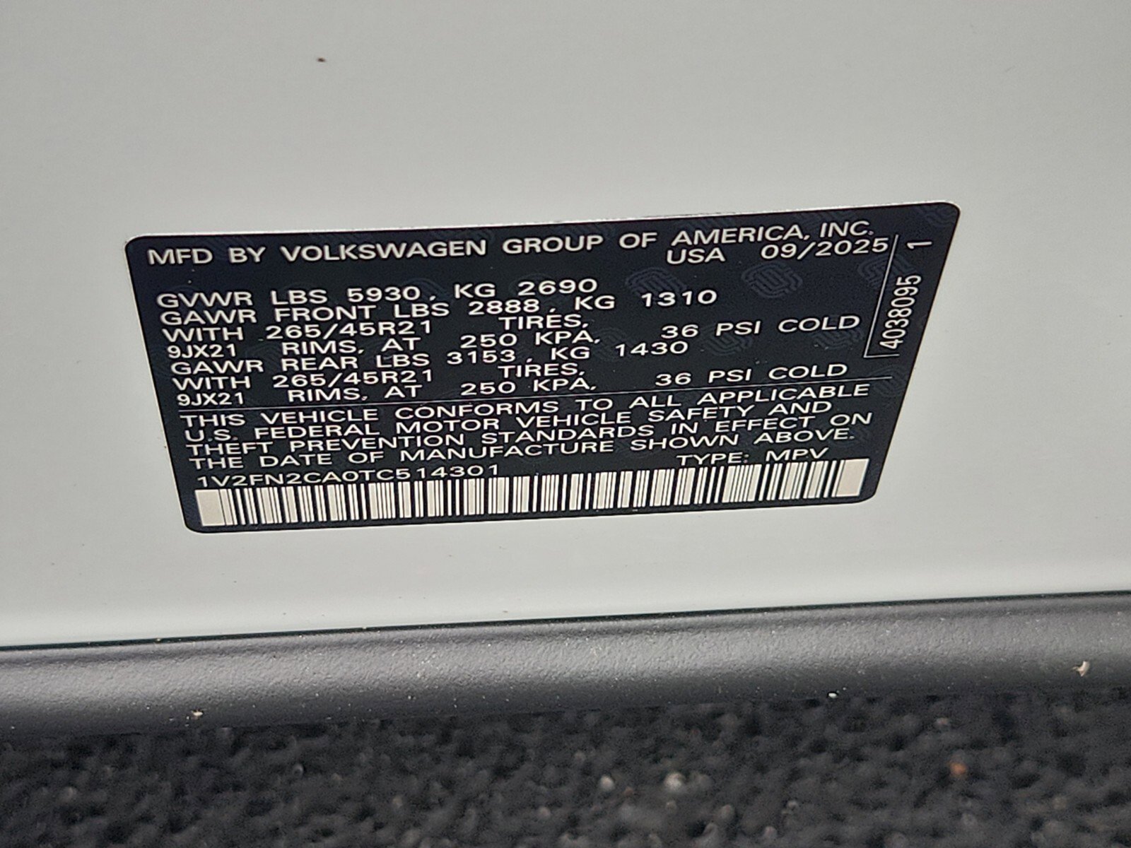 New 2026 Volkswagen Atlas SEL Premium R-Line image 21