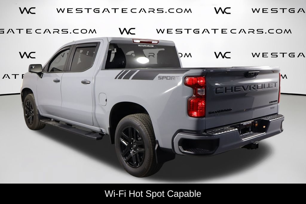 Used 2024 Chevrolet Silverado 1500 Custom w/ LPO, Dark Essentials Package RWD image 42