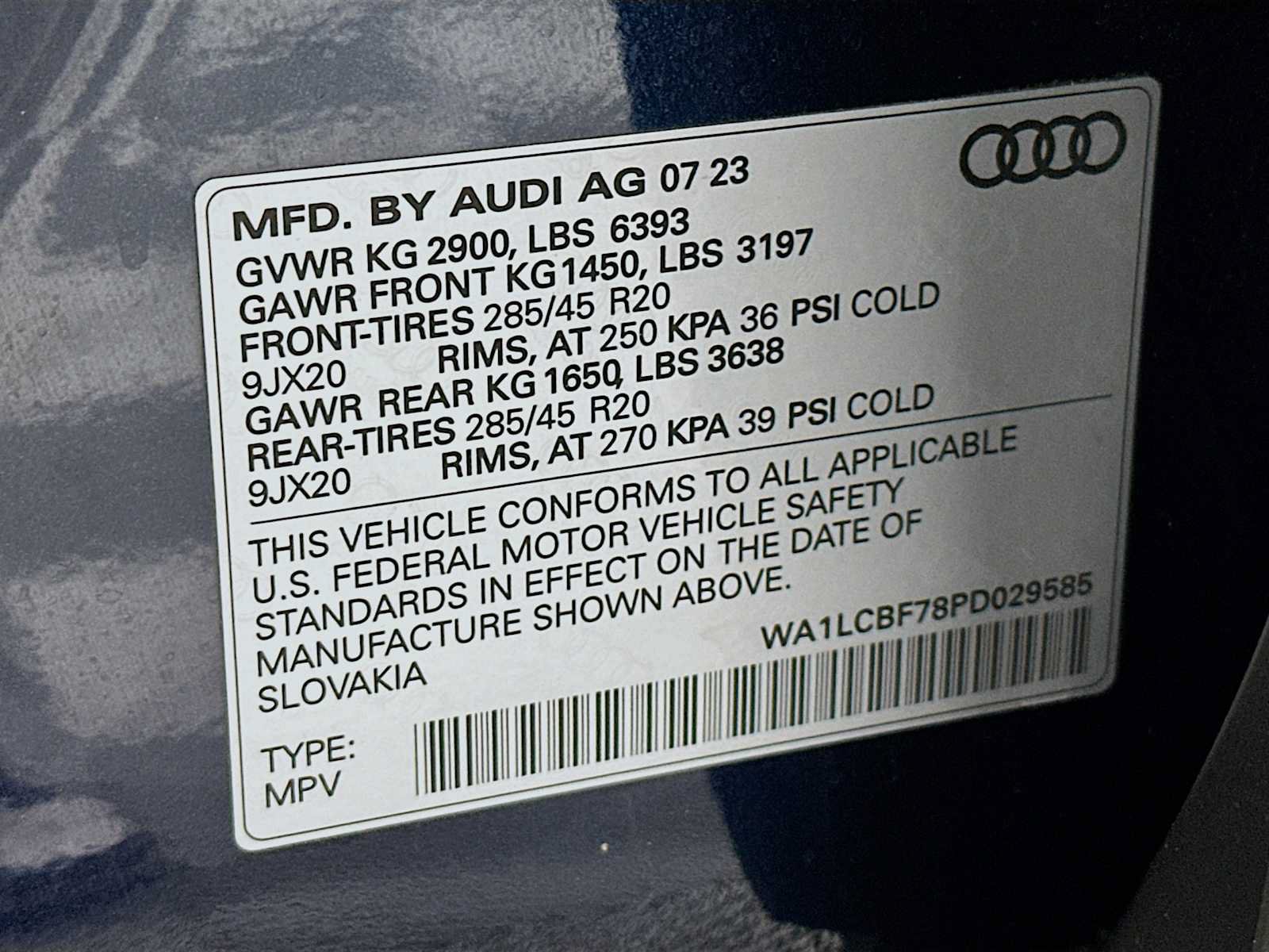 Certified 2023 Audi Q7 2.0T Premium Plus AWD/4WD image 32