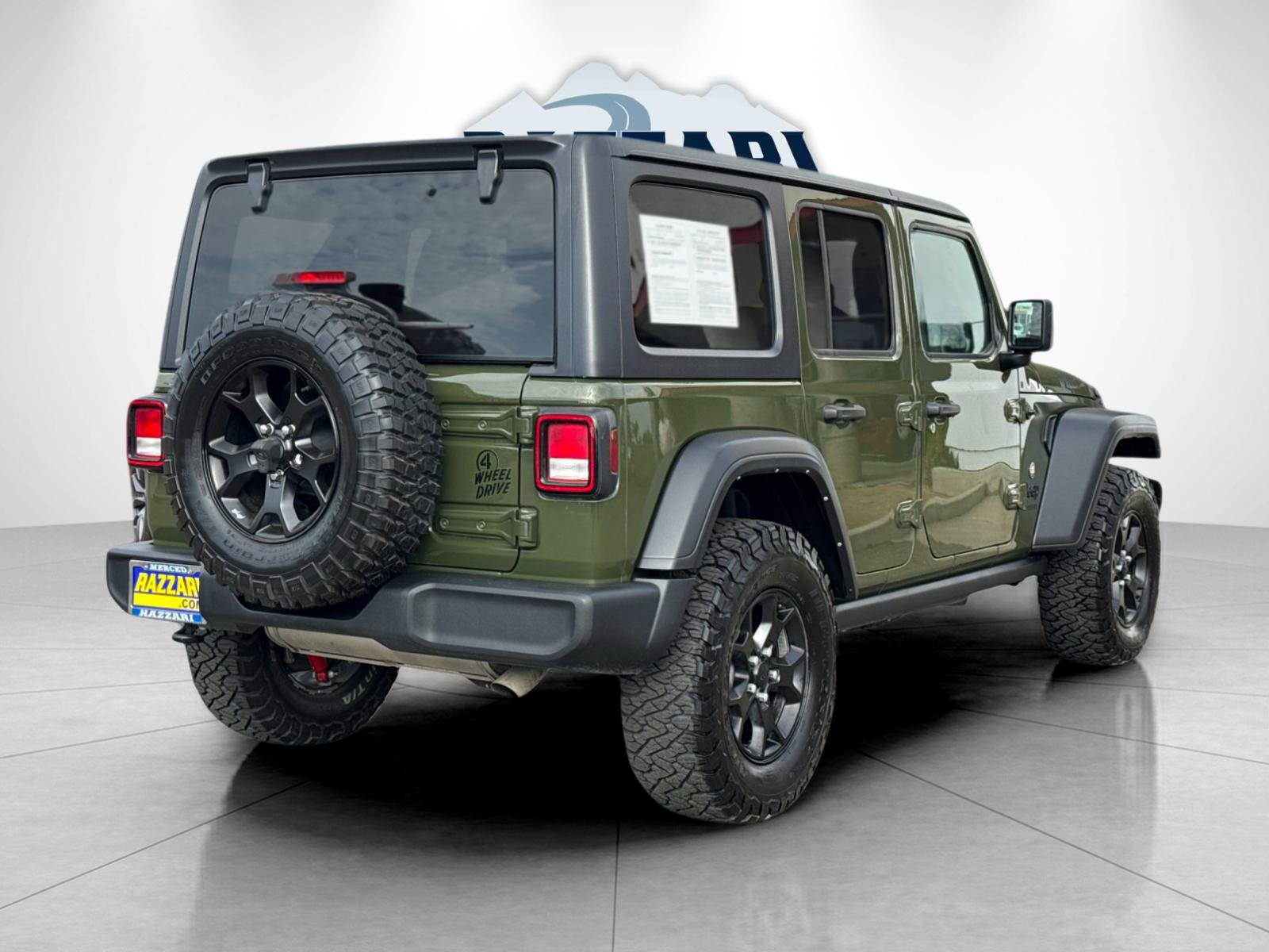 Used 2021 Jeep Wrangler Unlimited Sport AWD/4WD image 3