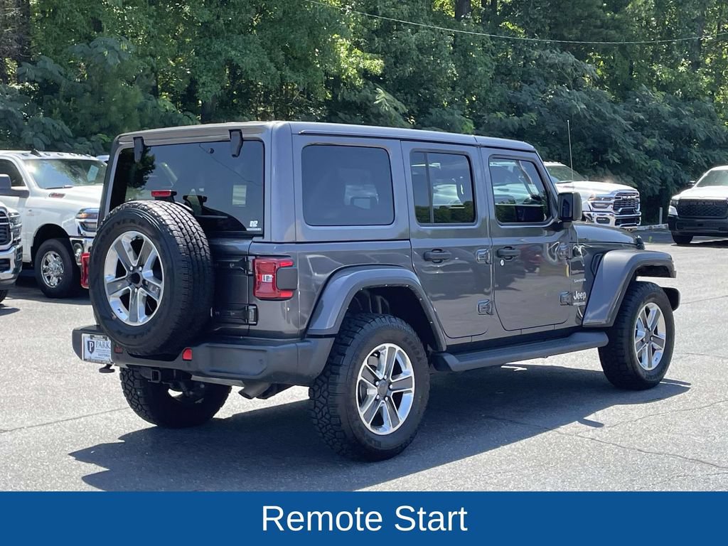Used 2021 Jeep Wrangler Unlimited Sahara AWD/4WD image 8