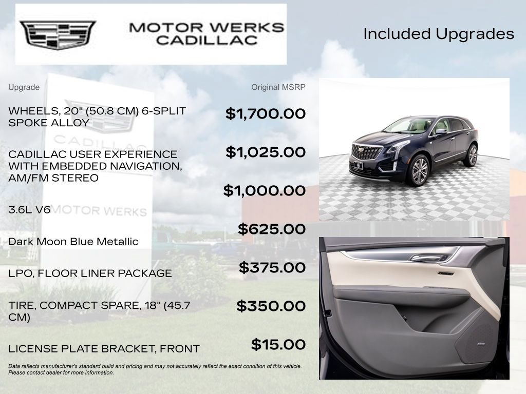 Certified 2022 Cadillac XT5 Premium Luxury w/ LPO, Floor Liner Package video 4