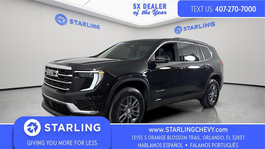 Certified 2025 GMC Acadia Elevation