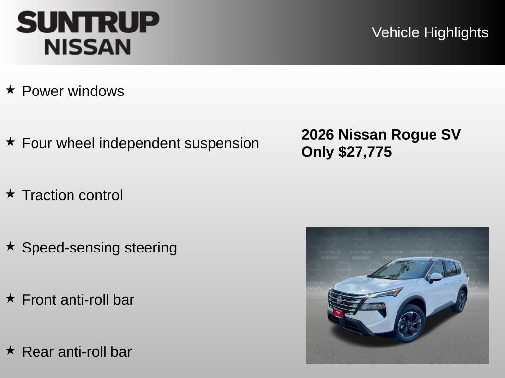 Used 2026 Nissan Rogue SV w/ Cold Weather Package image 16