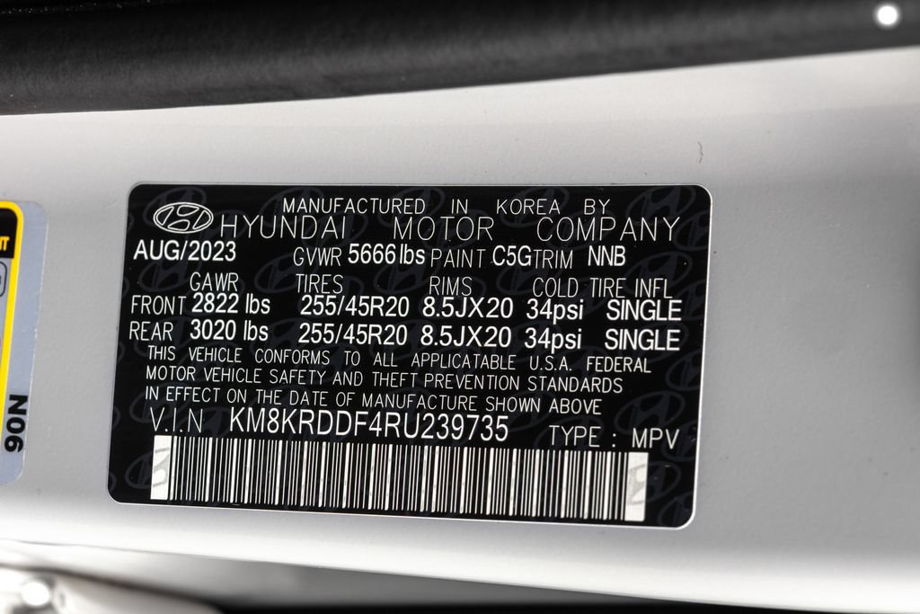 Certified 2024 Hyundai Ioniq 5 Limited AWD/4WD image 38