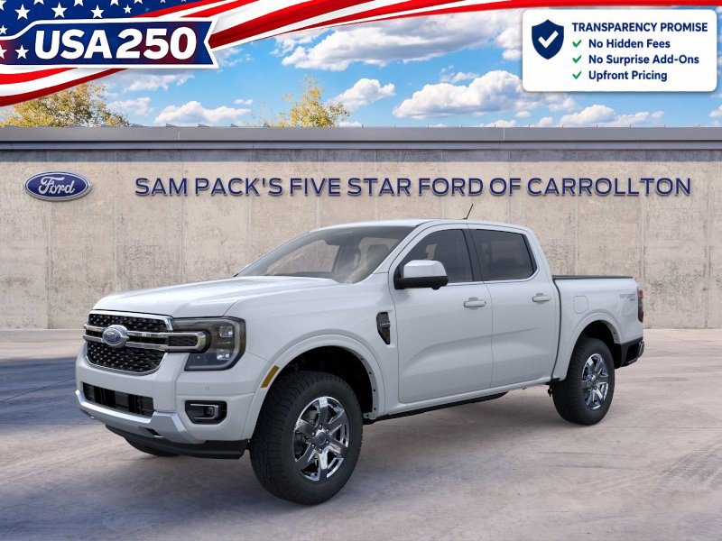 New 2026 Ford Ranger Lariat w/ Chrome Accent Package