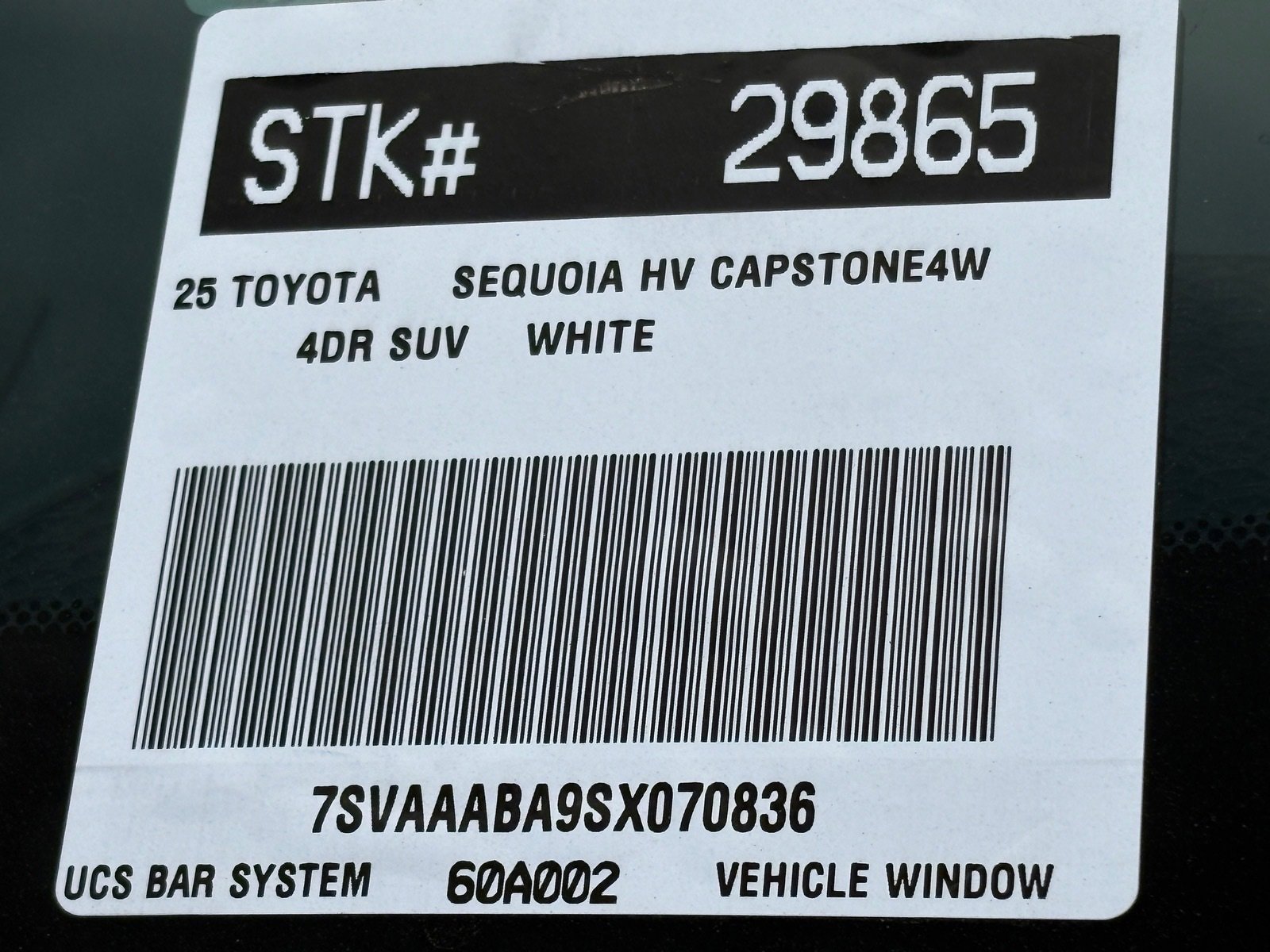 New 2025 Toyota Sequoia Capstone image 24