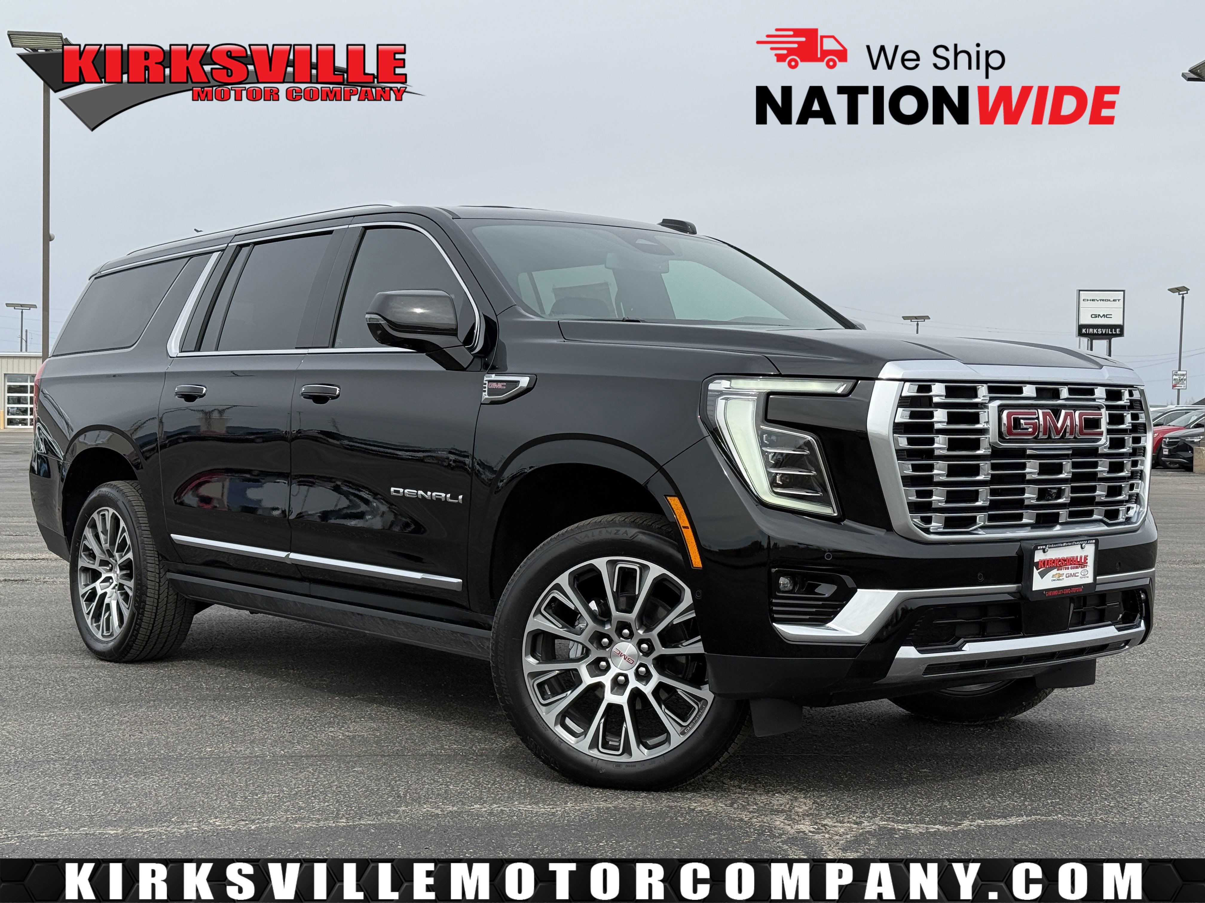 New 2026 GMC Yukon XL Denali w/ Sun & Power Step Package