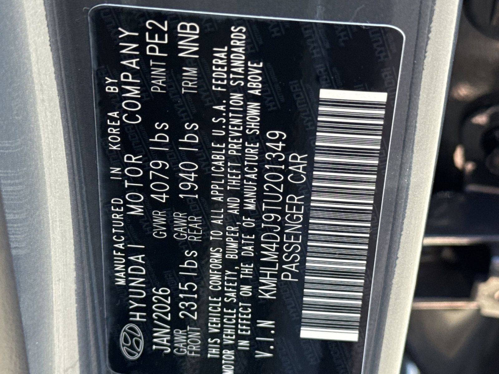 New 2026 Hyundai Elantra Hybrid FWD image 30