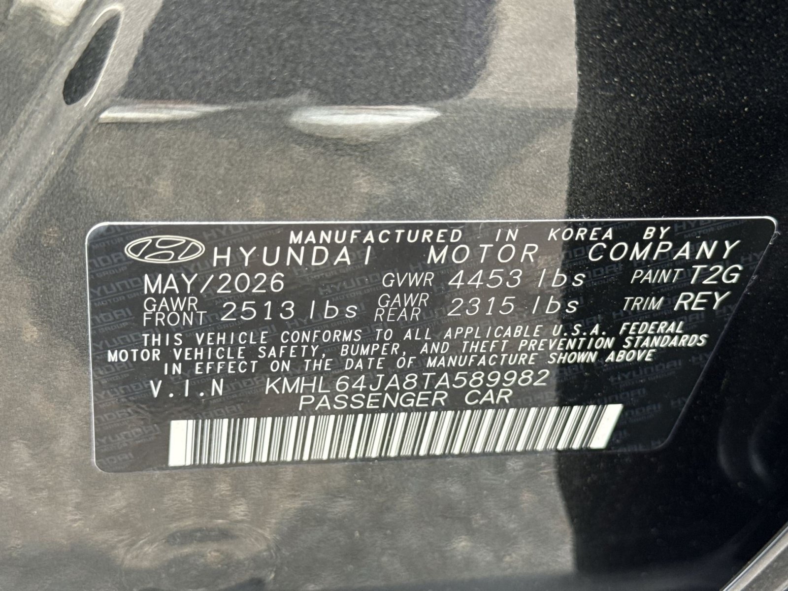 New 2026 Hyundai Sonata SEL FWD image 30