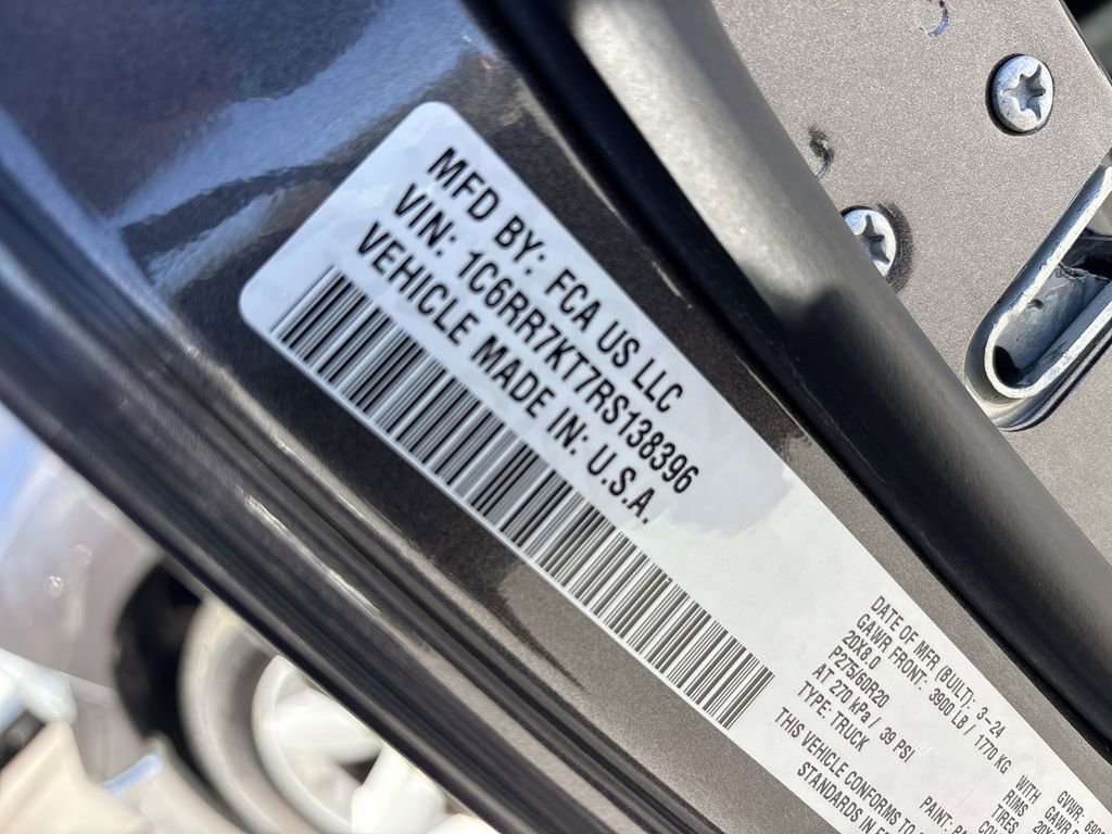 Used 2024 RAM 1500 Tradesman w/ Tradesman SXT Package image 34