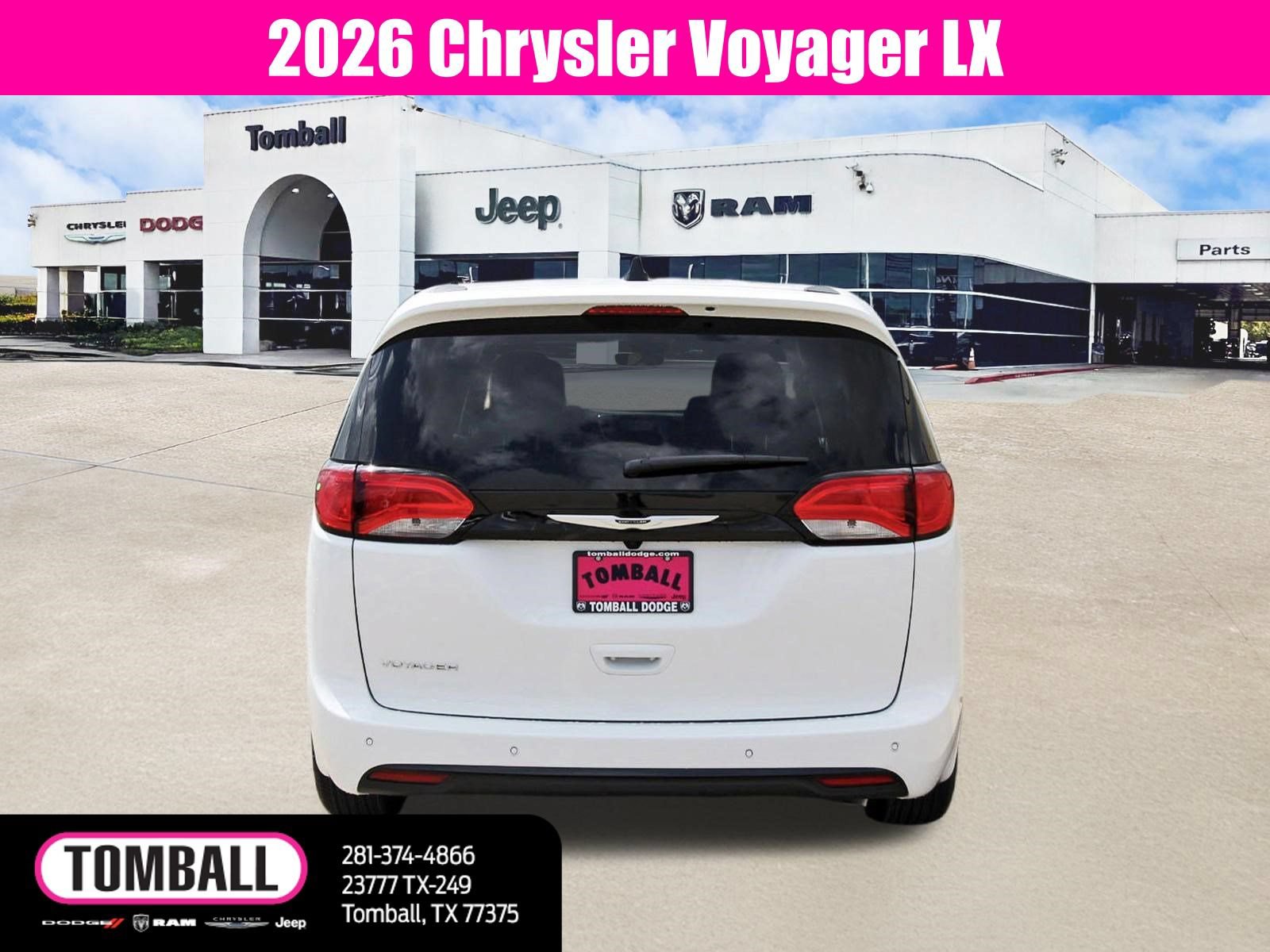 New 2026 Chrysler Voyager LX FWD image 6