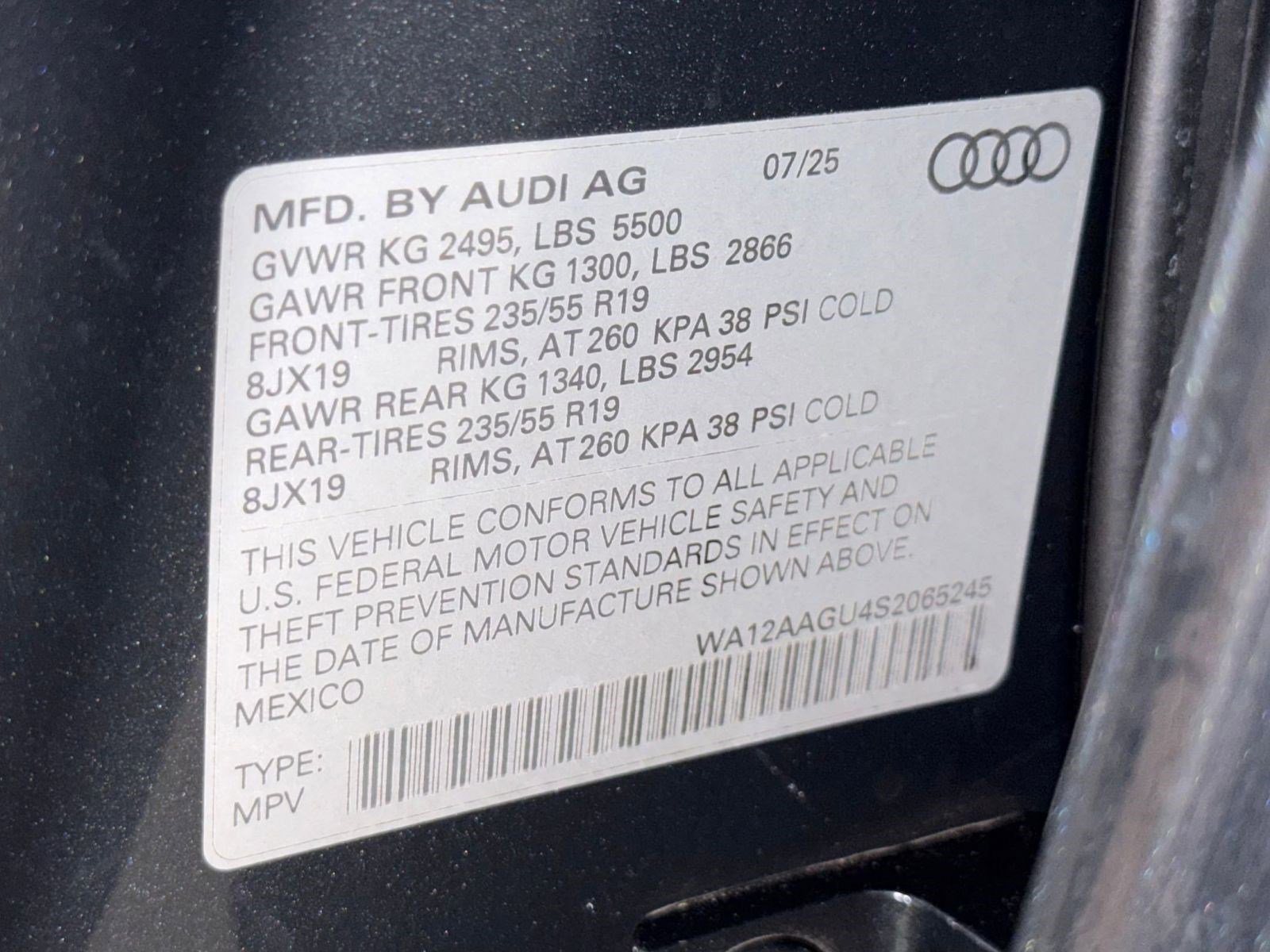 Certified 2025 Audi Q5 Premium Plus w/ Premium Plus image 21