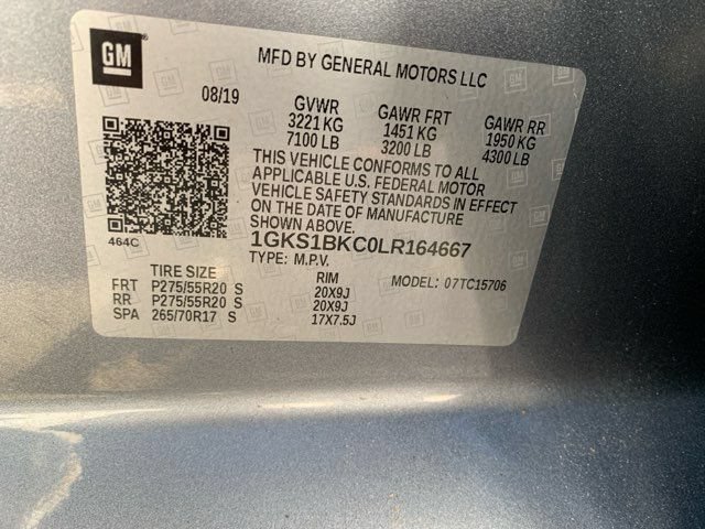 Used 2020 GMC Yukon SLT w/ Open Road Package RWD image 54