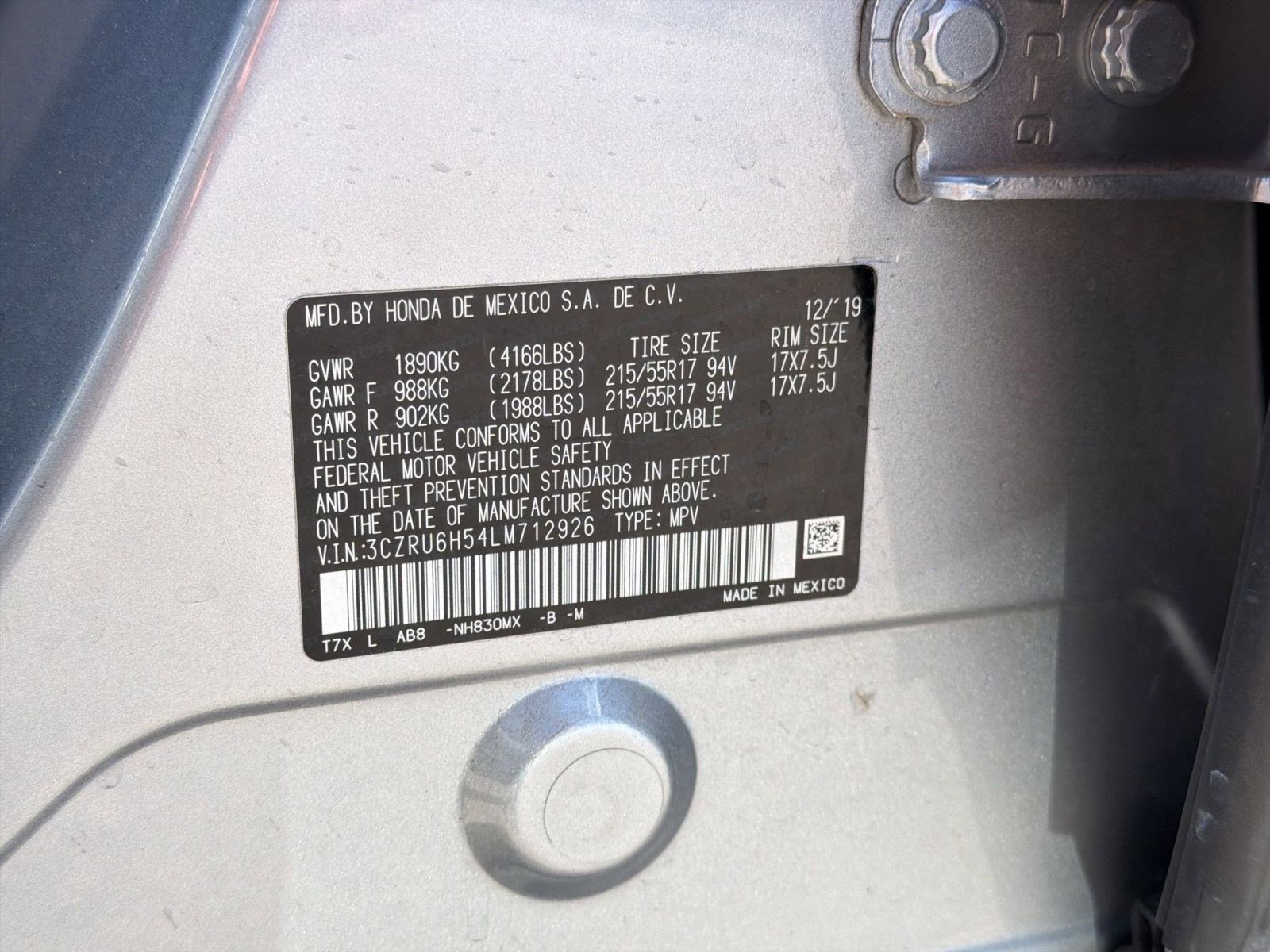 Used 2020 Honda HR-V EX image 20