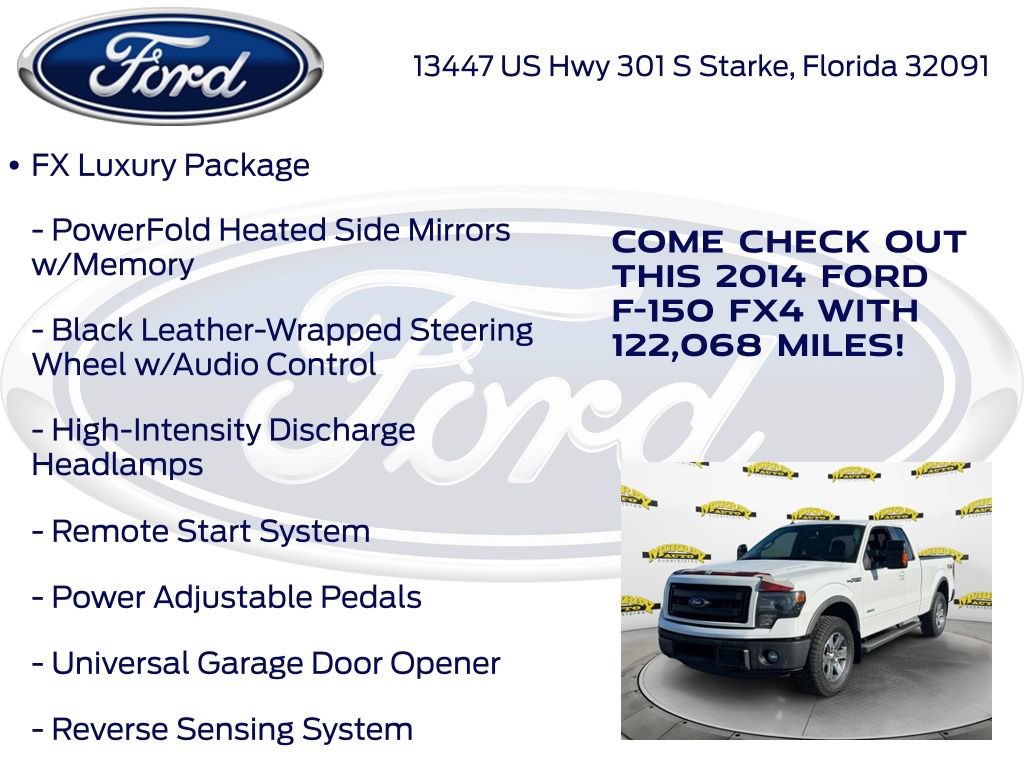 Used 2014 Ford F150 FX4 w/ Equipment Group 402A Luxury AWD/4WD image 20