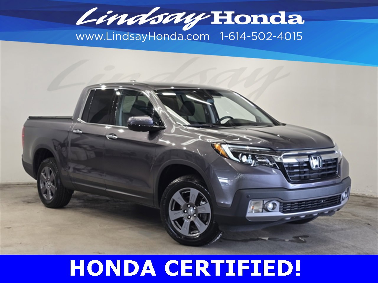 Certified 2020 Honda Ridgeline RTL-E