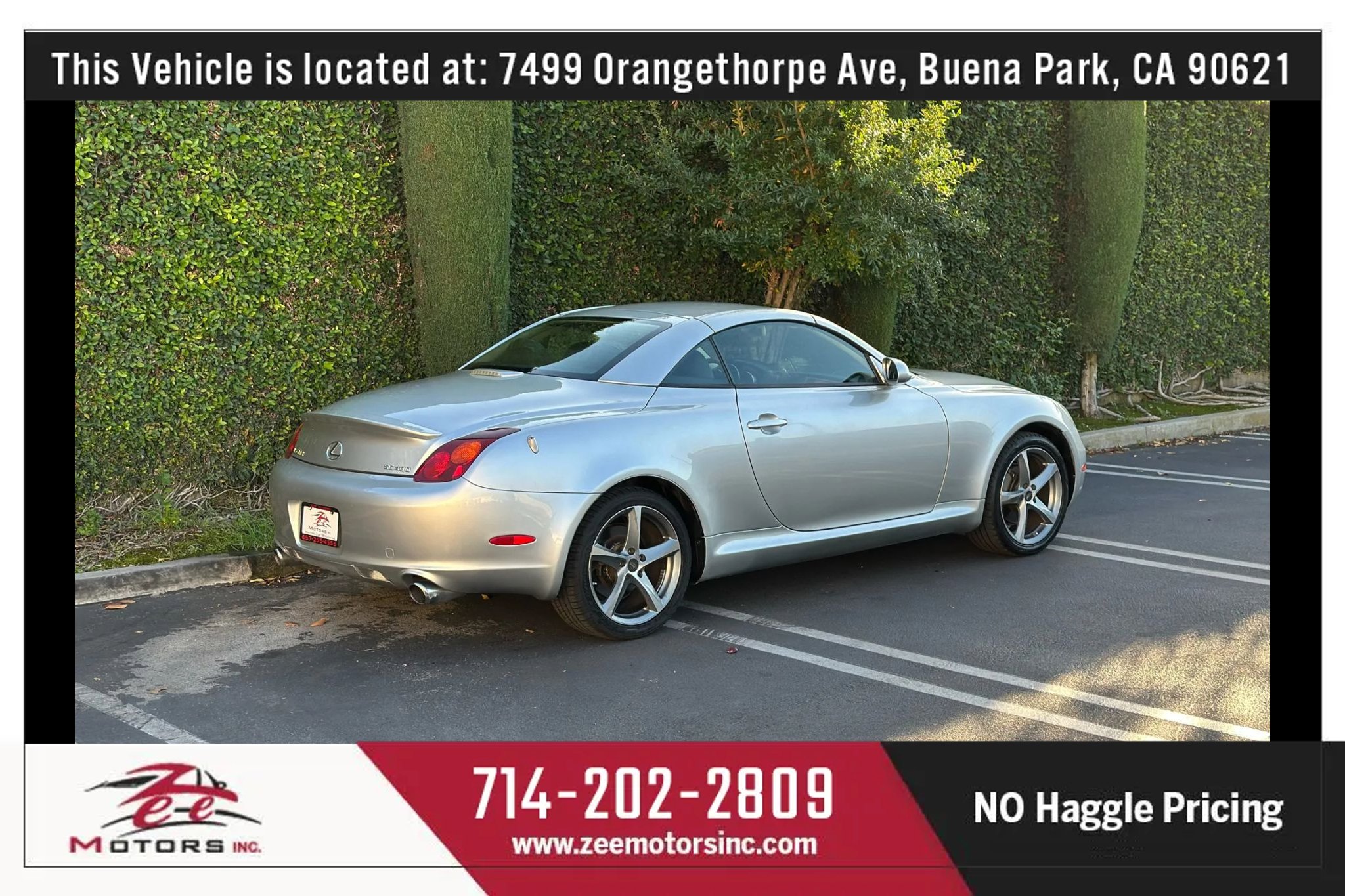 Used 2003 Lexus SC 430 Convertible image 7