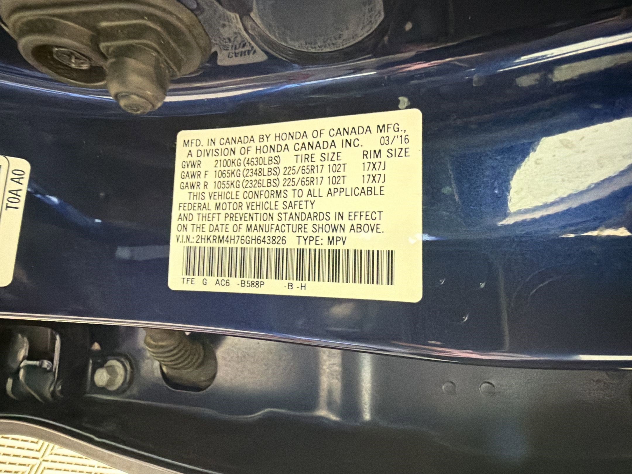 Used 2016 Honda CR-V EX-L image 19