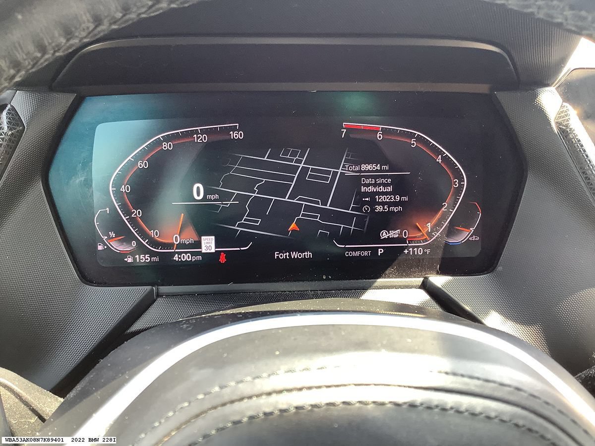 Used 2022 BMW 228i Gran Coupe w/ M Sport Package FWD image 13
