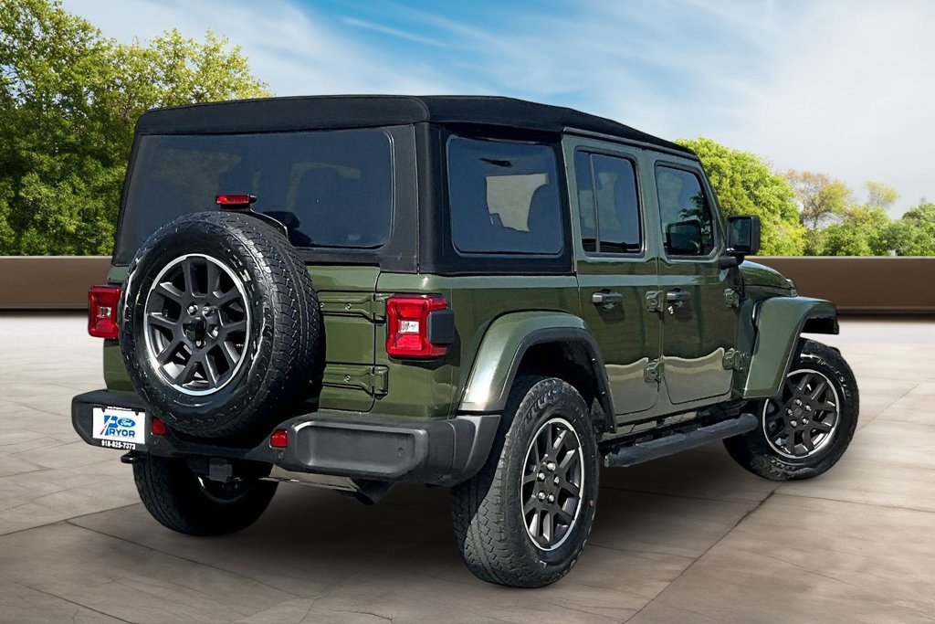 Used 2021 Jeep Wrangler Unlimited Sport AWD/4WD image 2