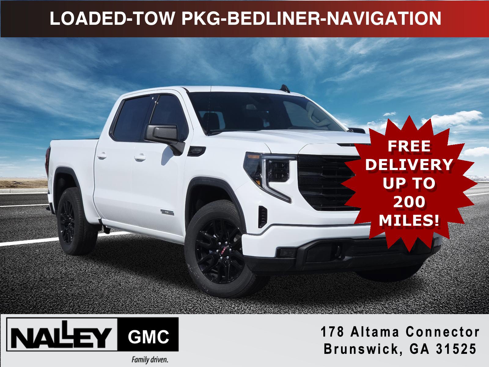 New 2026 GMC Sierra 1500 Elevation w/ Preferred Package RWD 360° Tour