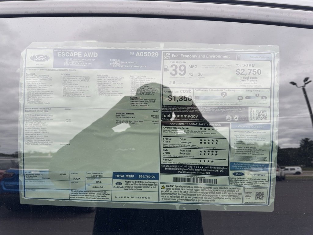 Used 2025 Ford Escape ST-Line Elite w/ Tech Pack #2 image 30