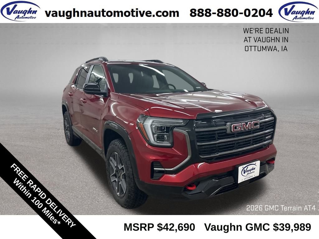 New 2026 GMC Terrain AT4 w/ Convenience Package III