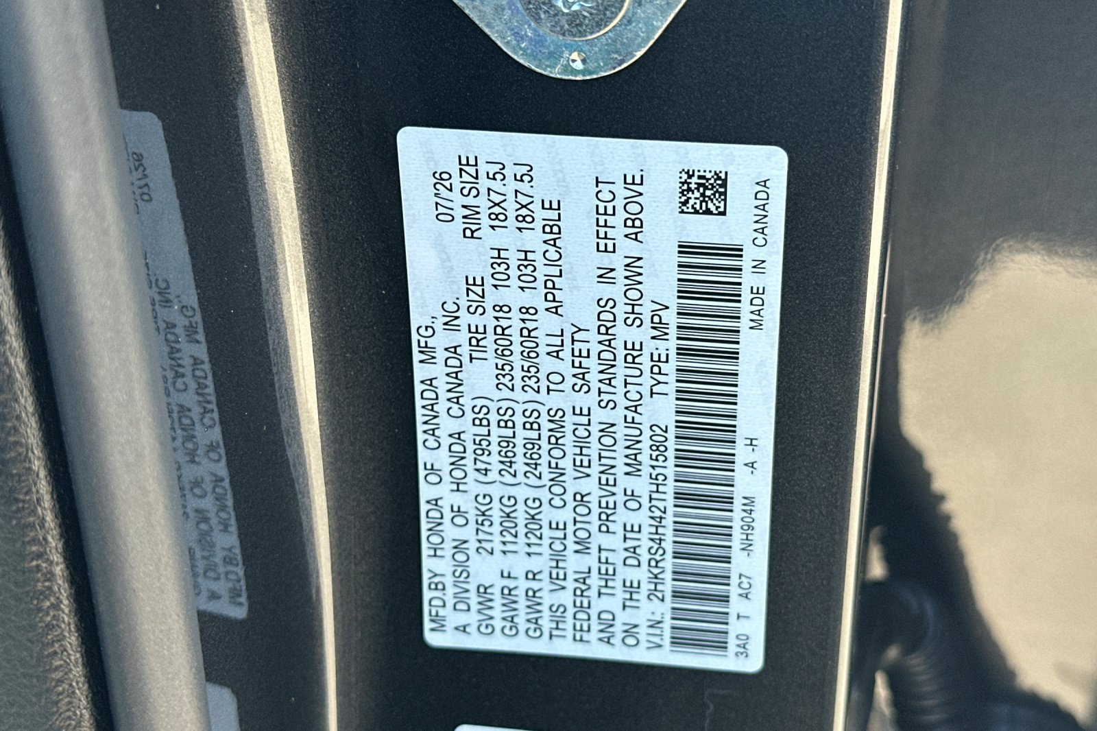 New 2026 Honda CR-V EX image 32