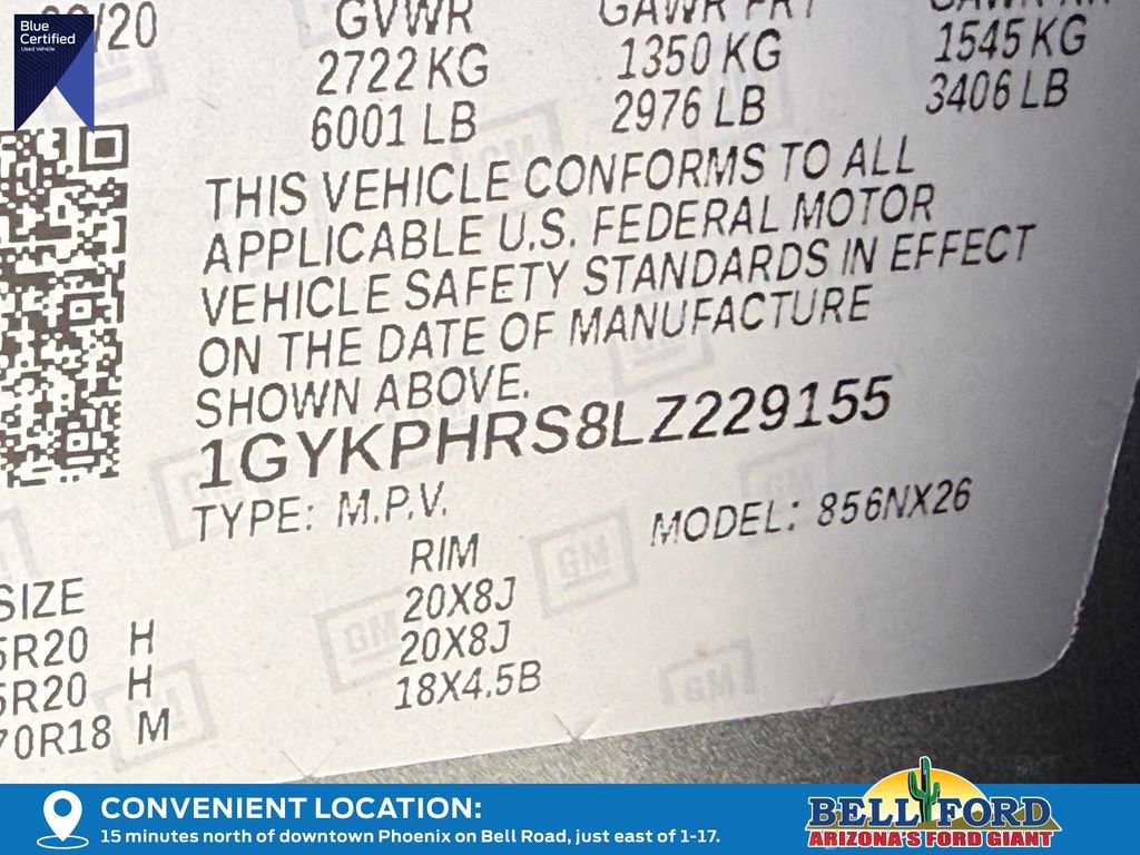 Used 2020 Cadillac XT6 Sport w/ Platinum Package image 34