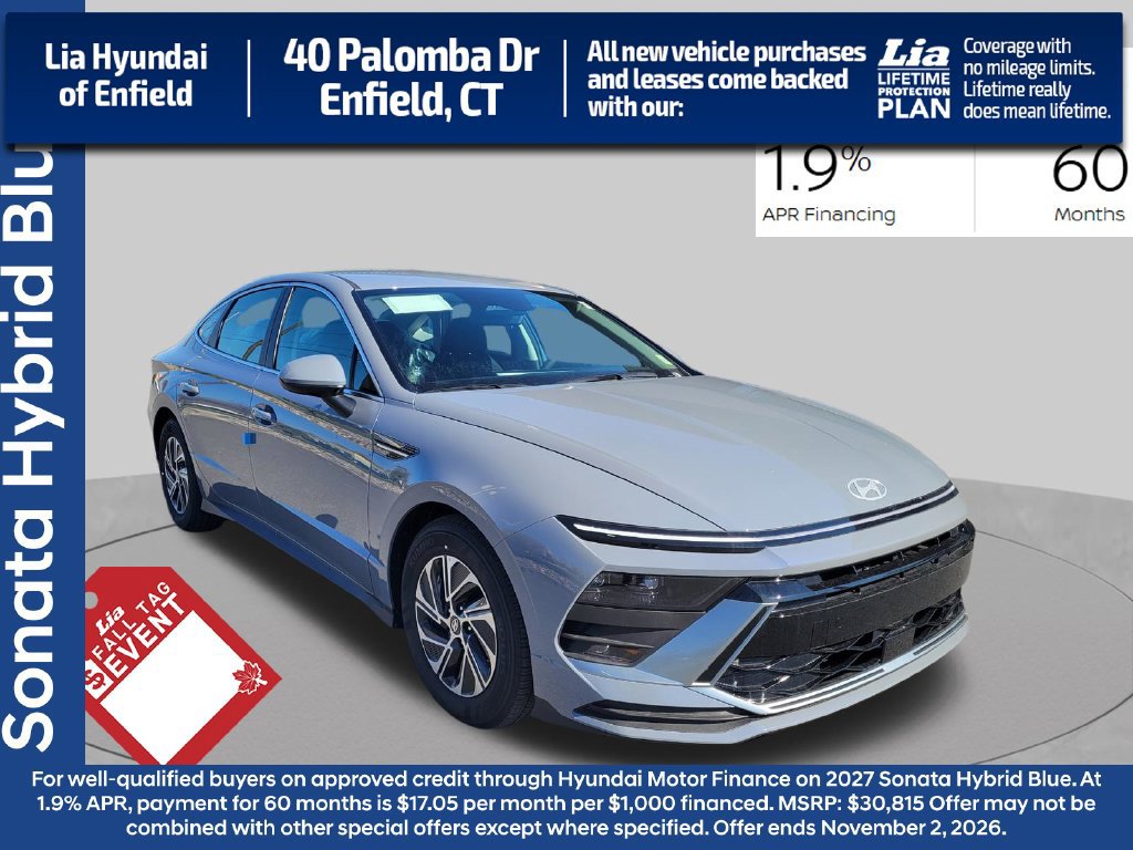 New 2026 Hyundai Sonata Blue