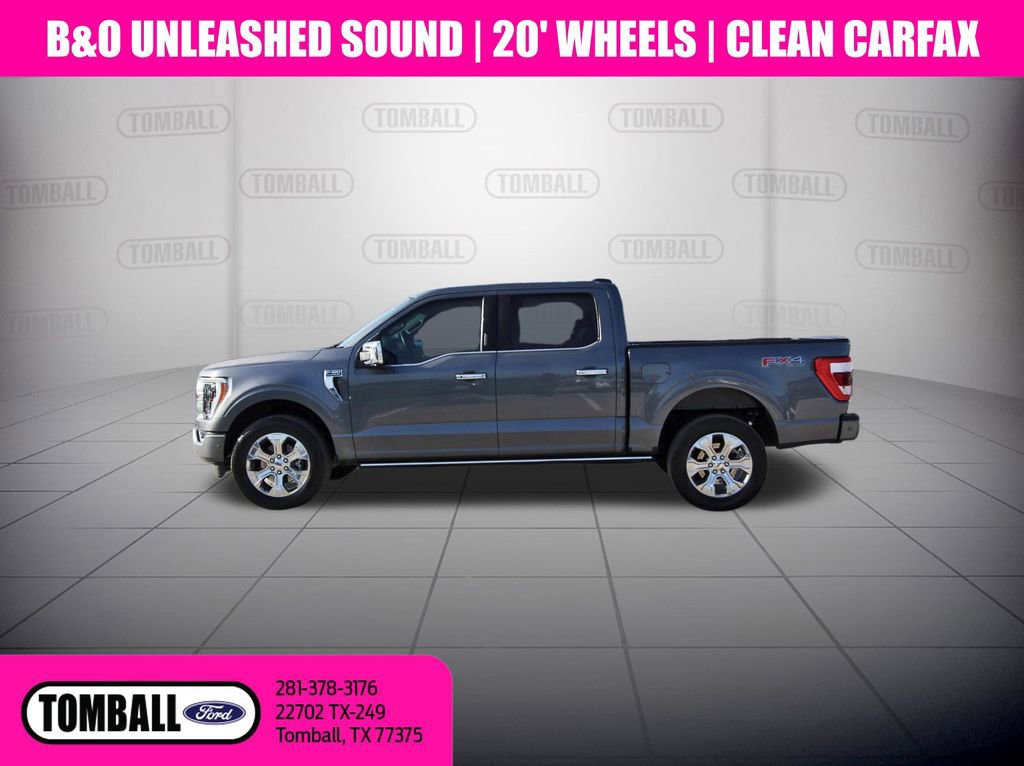 Certified 2023 Ford F150 Platinum w/ Equipment Group 701A High AWD/4WD image 4