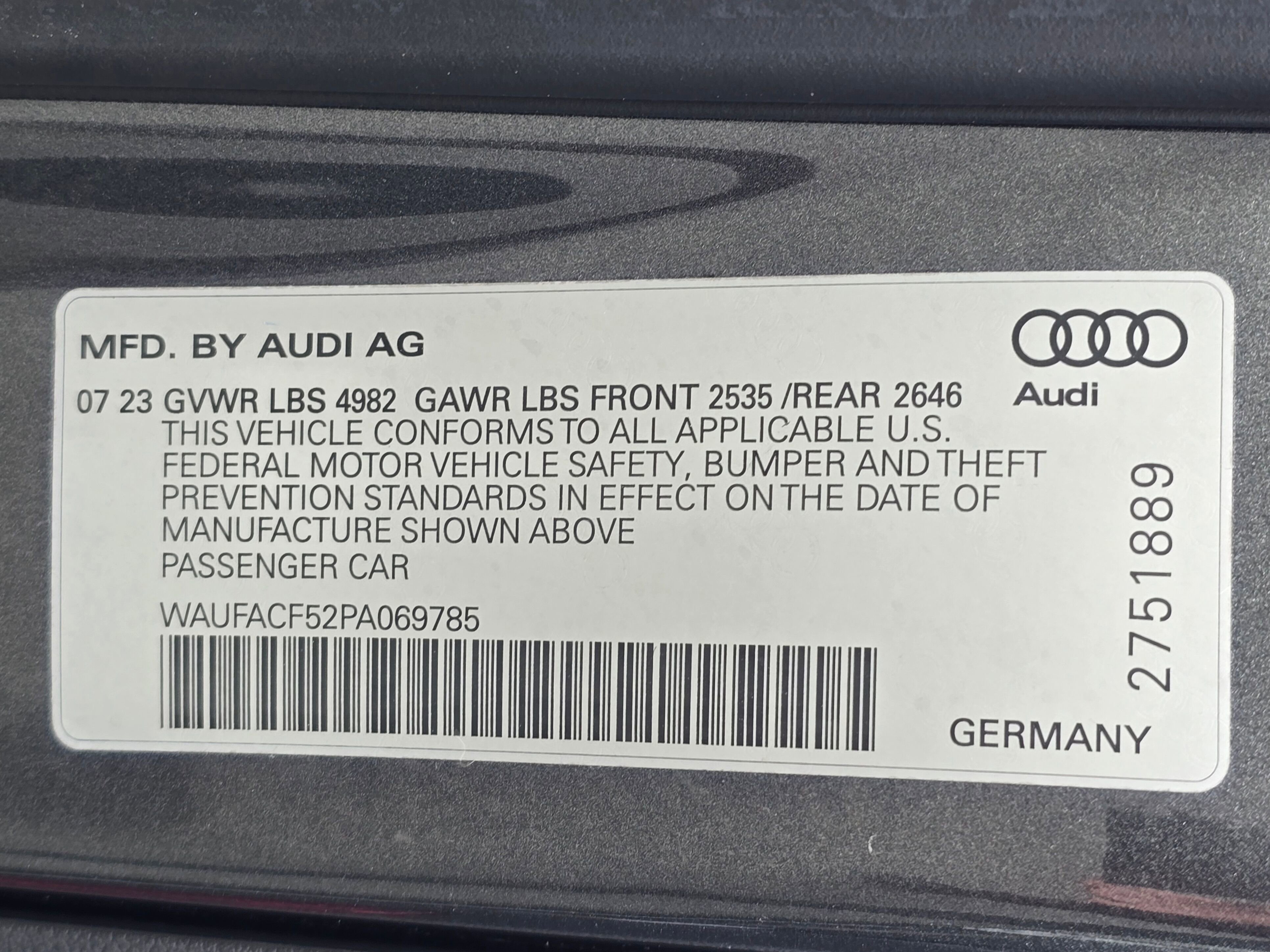 Used 2023 Audi A5 2.0T Premium Plus AWD/4WD image 63