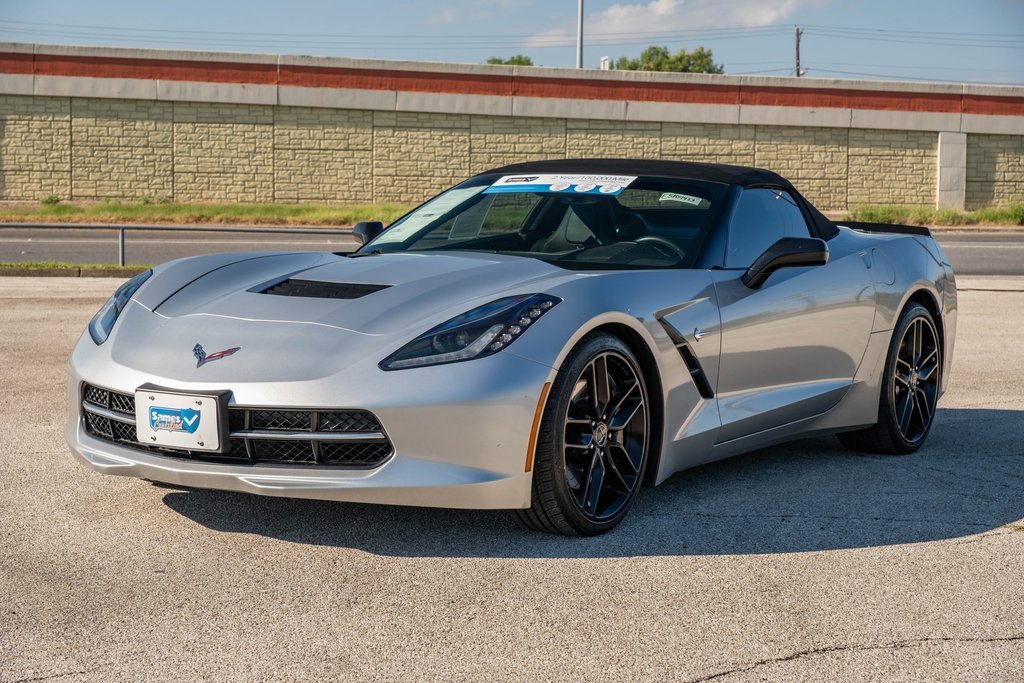Used 2014 Chevrolet Corvette Stingray Convertible w/ 3LT Preferred Equipment Group image 3