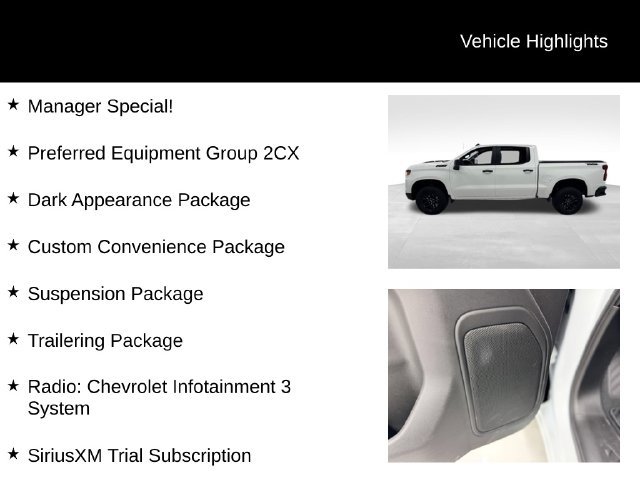 Certified 2026 Chevrolet Silverado 1500 Custom Trail Boss w/ Dark Appearance Package AWD/4WD image 27