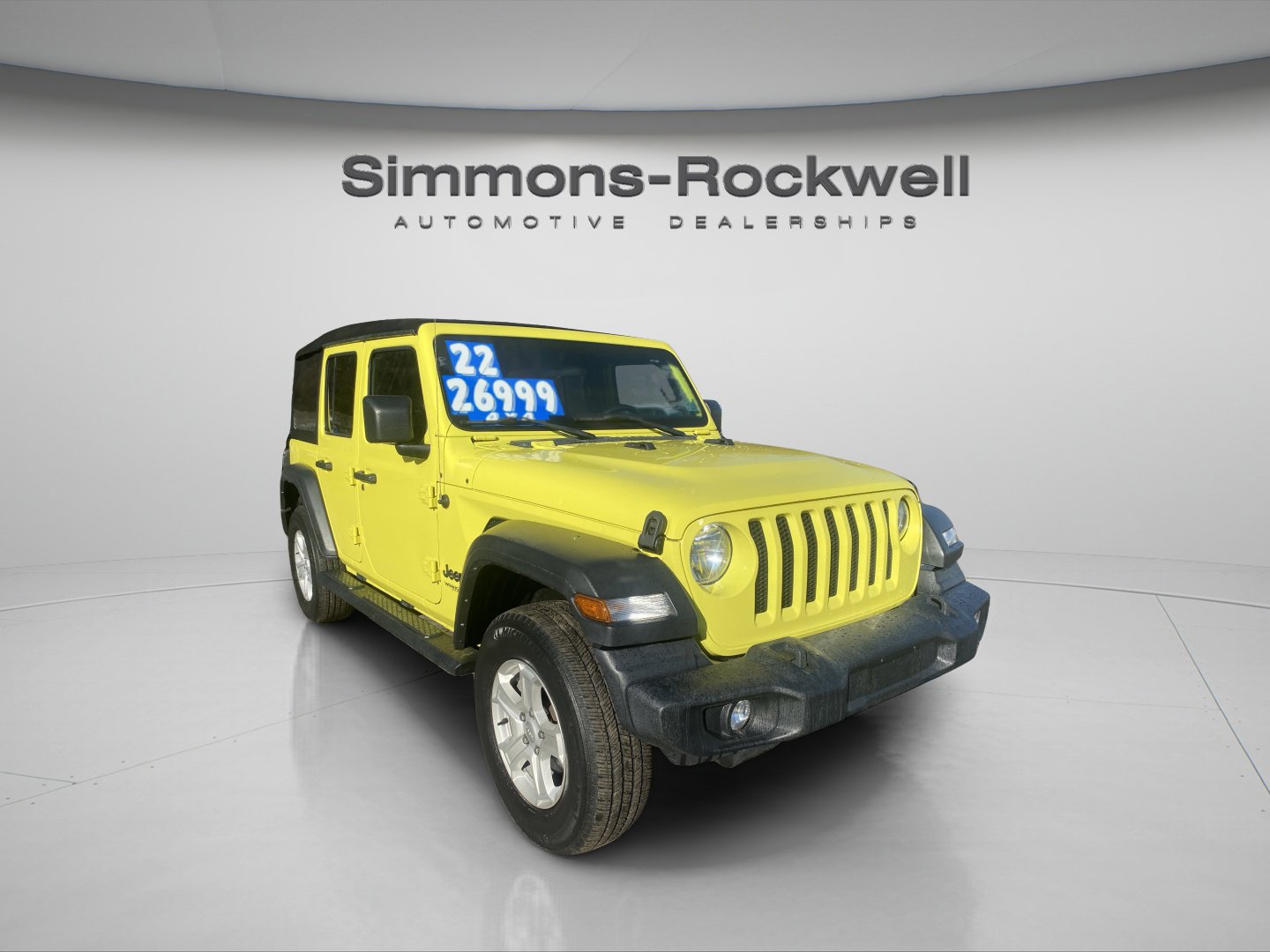 Used 2022 Jeep Wrangler Unlimited Sport image 3