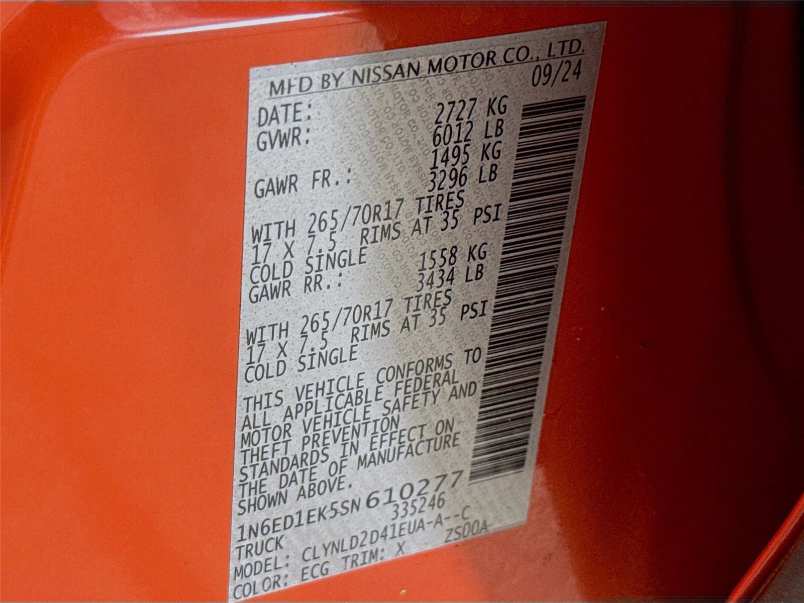 Used 2025 Nissan Frontier PRO-4X image 29